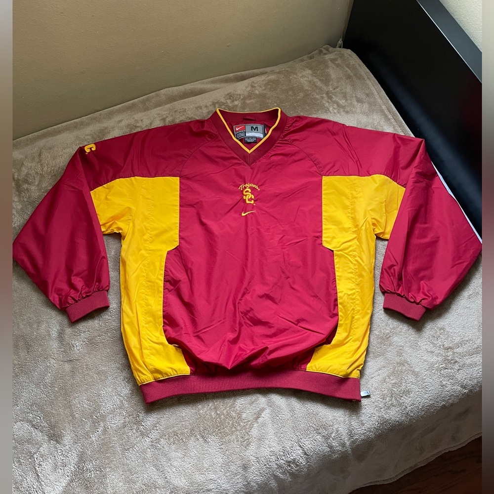 USC Trojans Pullover Crew-Neck Sweater Men’s-M